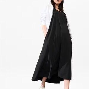 Athleta Black Presidio Traveler Maxi dress